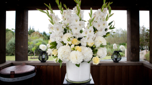 Plume wedding flowers